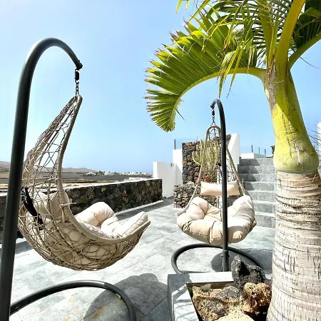 Apartamento 6 Con Jacuzzi Privado, Wifi Y Inolvidable Vista Tinajo